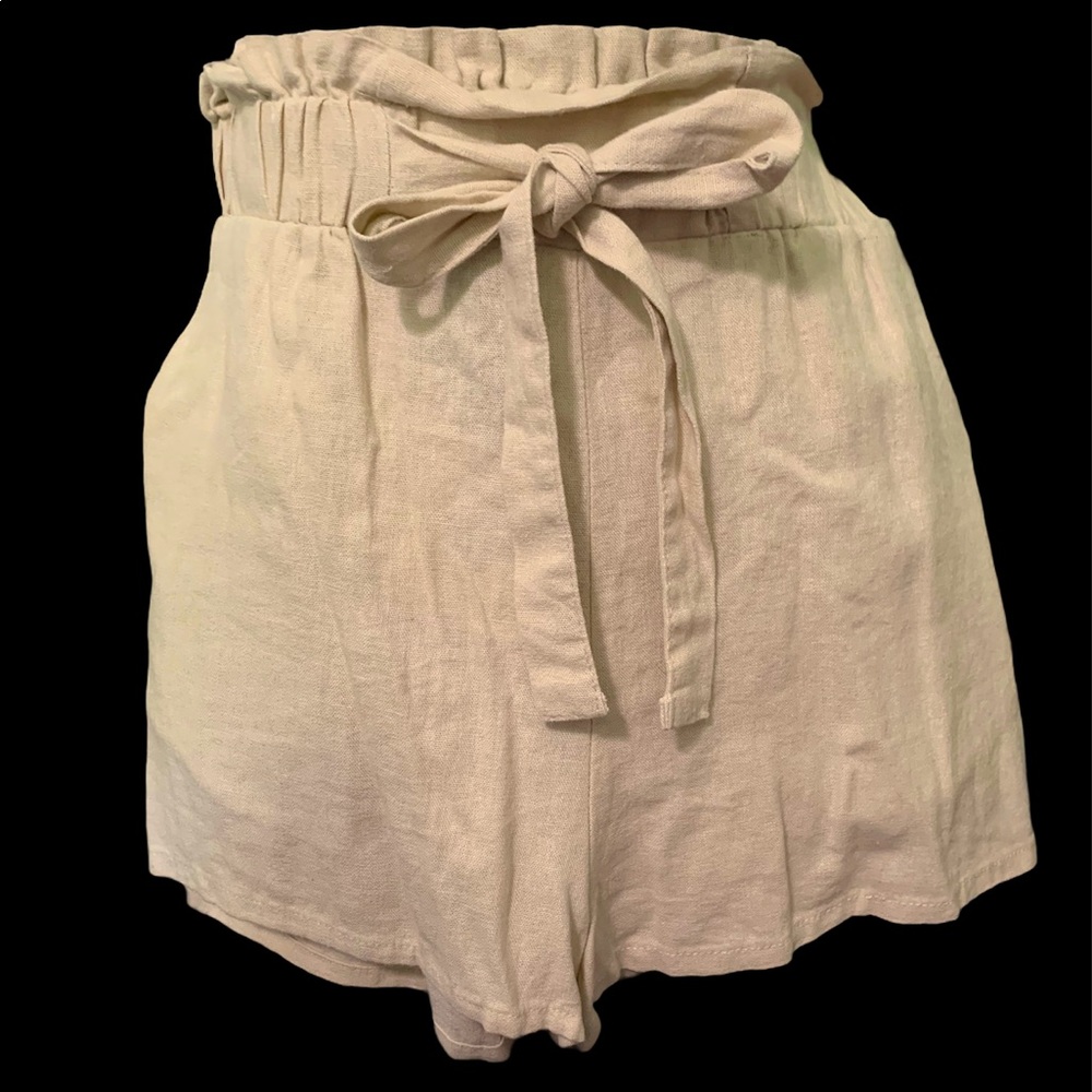 Linen shorts by Ambiance Apparel